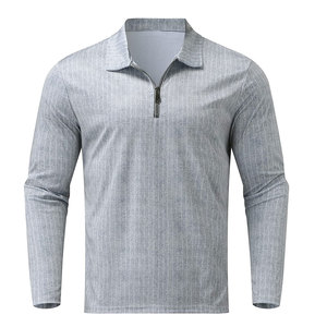 Camiseta de Golf para Hombre de Alta Calidad con Logotipo Personalizado, Tela de Rizo Sólida, Antiarrugas, Poliéster/Algodón, Nuevo Diseño - Product Image 1