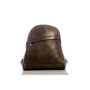 Crunch Leather Backpack Brown Leather Bags School Bag Handmade Genuine Leather Unisex Backpack Rucksack Bag - Product Image 3