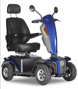 สกู๊ตเตอร์เคลื่อนที่ด้วยระบบไฟฟ้า4ล้อมั่นคงและพกพาได้ - Product Image 1