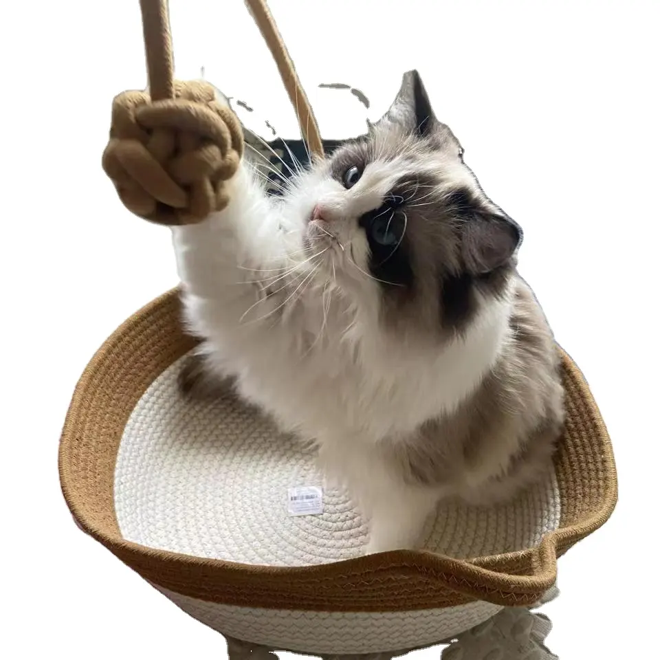Natuur Huisdier Bedden Milieuvriendelijk Katten Mand Huisdier Product Gift Mand Voor Huisdier Grote Handgemaakte