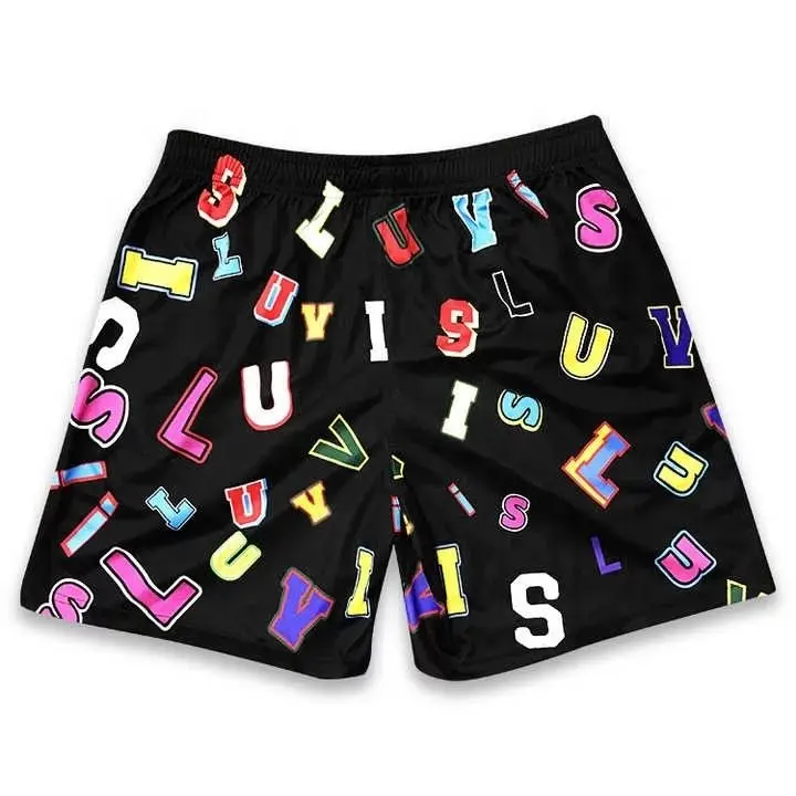 Pantalones cortos personalizados de sublimación de poliéster al por mayor para hombres, mujeres y niños, bañadores de surf para jóvenes, ropa de verano de moda de secado rápido
