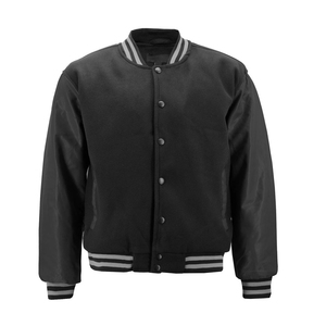 Chaqueta Bomber Universitaria Formal de Camuflaje Personalizada para Hombre, Precio al por Mayor, Diseño Universitario en Blanco - Product Image 1