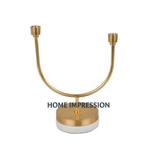 Bougeoirs en métal de qualité supérieure ensemble de 3 événements les plus vendus décoration bougeoir maison Table accessoires bougeoirs - Product Image 2