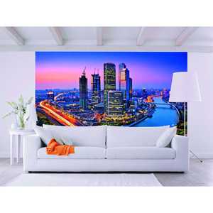 Ensemble de 8 papiers peints photo pour la décoration de la maison, motif Cabs Queue - Product Image 2