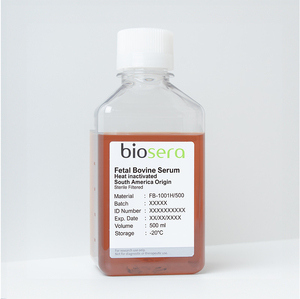 ซีรั่มวัวของทารกในครรภ์ (FBS) -อเมริกาใต้, ความร้อนไม่ทำงาน - Product Image 1