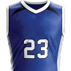 Maillots de basket-ball respirants anti-bouloches de haute qualité unisexe, ensembles de joueur grande taille avec logo personnalisé imprimé - Product Image 4