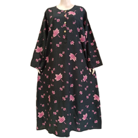 Vestido de oración de noche modesto para mujer de Chrysanta, rayón de alta calidad, suave, suave, estilo de moda Simple, silueta asimétrica completa