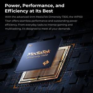 Oukitel WP100タイタン5G頑丈電話6.8インチ120Hz 33000mAhビッグバッテリーNFC 16GB + 512GB 5G頑丈スマートフォンプロジェクター付き - Product Image 5