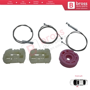 ชุดซ่อมมอเตอร์กระจกหน้าต่างด้านหน้าซ้าย รุ่น BWR5014 สำหรับ I30 MK1 FD ปี 2007-2012 5 ประตู 824712L001 - Product Image 3