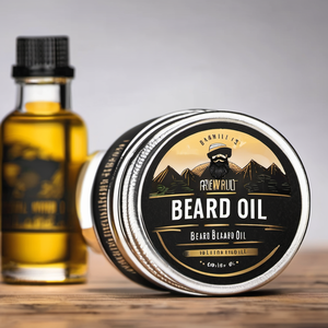 น้ำมันบำรุงเคราสำหรับผู้ชายระดับพรีเมียม ส่วนผสมออร์แกนิกบริสุทธิ์ 100% สูตรให้ความชุ่มชื้นสดชื่น ช่วยเร่งการเจริญเติบโตของเครา - ผลิตอย่างมืออาชีพ - Product Image 3