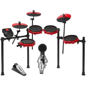 Premium Quality Hot Alesis Nitro Mesh Kit Electronic Drumkit (Digital Drum) Special Edition Ultimate Drumming Sensation