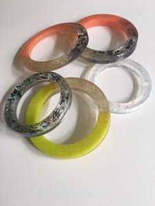 2025 tendance décontracté résine bracelet bijoux coloré teint géométrique grande taille carré acrylique Bracelet bracelets pour les femmes - Product Image 5