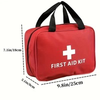 Trousse de Premiers Soins Professionnelle pour la Maison, la Voiture ou le Travail : Plus Fournitures Médicales d'Urgence pour le Camping, la Chasse, la Randonnée en Extérieur