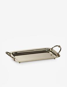 <b>Gold</b> <b>Serving</b> <b>Tray</b> Premium Vanity <b>Tray</b> Luxury Home Decor <b>Tray</b> Metal Display <b>Tray</b> <b>Gold</b> Rectangular <b>Tray</b> Modern Decorative <b>Tray</b> - Product Image 3