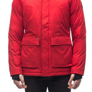 Veste parka pour homme, adaptée au travail en extérieur et aux tenues décontractées d'hiver, veste parka pour homme conçue pour une protection thermique - Product Image 5