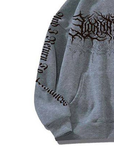 Sudadera con capucha para hombre de gran tamaño de peso pesado estilo callejero de moda con textura suave de costura duradera y Capucha ajustable - Product Image 2