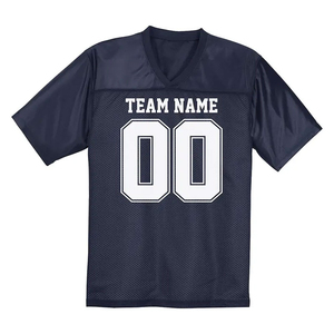 Camiseta de Fútbol Americano Personalizada al por Mayor, Transpirable, de Manga Corta, con Diseño Impreso, Colores y Tallas Personalizables, Unisex para Adultos, 100% - Product Image 5