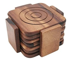 ที่รองแก้วถ้วยชาออกแบบทำมือชุดที่รองแก้วชาอเนกประสงค์สำหรับโต๊ะอาหาร - Product Image 2