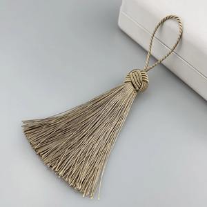 Borlas de Alta Calidad 100% Poliéster con Colgante de Piña para Accesorios de Nudos Chinos y Decoraciones Colgantes - Product Image 5