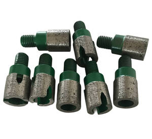 Foret diamanté sinterisé à pointe couronne 20x20mm M10 M12, filetage droit et gauche, pour découpe <span class=keywords><strong>de</strong></span> granit, quartz, porcelaine et éviers - Product Image 5