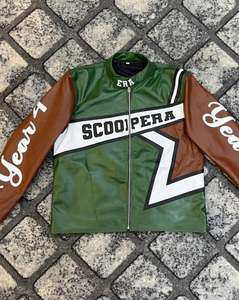 Chaqueta universitaria personalizada de alta calidad para hombre, Vintage bombardero de béisbol, chaquetas de chenilla bordadas con letras de cuero, ropa deportiva XL de invierno - Product Image 6