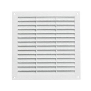 Griglia di ventilazione quadrata 230x230mm griglia di ventilazione in plastica Made in Italy-materiali elettrici/ventilatori da bagno - Product Image 2
