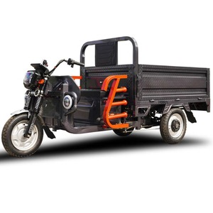Tricycle électrique bleu à trois roues, véhicule utilitaire de transport, camion de livraison léger 60V - Product Image 5
