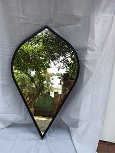 Miroir mural vintage à cadre métallique nordique en forme de goutte d'or pour dressing de salle de bain au meilleur prix - Product Image 2