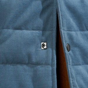 Chaqueta Acolchada Reversible para Hombre, al por Mayor, de Doble Cara, Rellena de Poliéster, Resistente al Viento, Impermeable, Transpirable y Ecológica, con Capucha, Talla Grande - Product Image 5