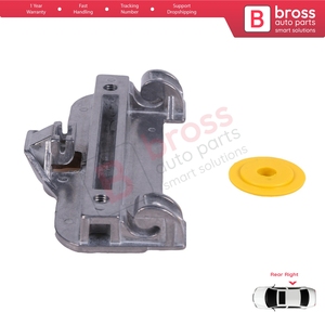 Clips de réparation de lève-vitre BWR9 pour porte arrière droite de la Série 5 E39 1996-03/1999 4/5 portes pré-lifting 51358159836 - Product Image 2