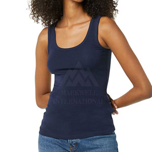 Camisetas sin mangas duraderas con precio al por mayor para mujer, camisetas sin mangas transpirables de diseño único 2025 para mujer - Product Image 4