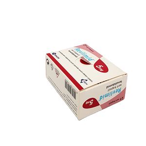 Cajas de Cartón Reciclables Personalizadas para Medicamentos con Tira Desprendible, Perforación, Laminación Mate y Relieve para Mascarillas Quirúrgicas y Pastillas - Product Image 5