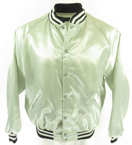 Chaquetas universitarias de satén para hombre de calidad superior al por mayor, chaquetas cortavientos hechas a medida, ropa de calle, chaquetas de satén de invierno para hombre - Product Image 2