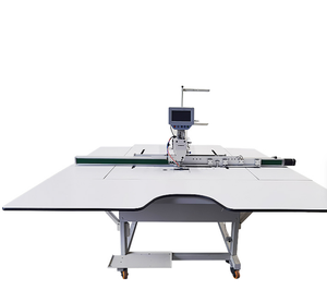 Machine à coudre industrielle à point droit à plat, moteur en métal et plastique, haute vitesse, prête à l'emploi - Product Image 1