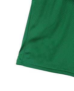 Vente en gros de shorts de gym pour hommes shorts de basket-ball de couleur unie personnalisés avec cordon de serrage élastique à la taille en vente de conception de maille respirante à séchage rapide - Product Image 5