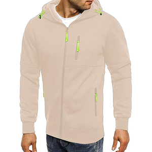 เสื้อฮู้ดซิปแบบวินเทจลำลองสำหรับทุกเพศ ผ้าฟลีซโพลีเอสเตอร์ 100% เป็นมิตรกับสิ่งแวดล้อม ระบายอากาศได้ดี เหมาะสำหรับฤดูหนาว คุณภาพสูง ปักลายอย่างดี - Product Image 2