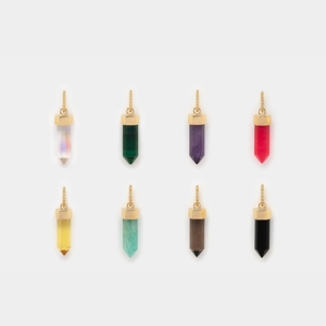 จี้อเมซอนไนท์ทำจากทองคำชุบด้วย925เงินสเตอร์ลิงเครื่องประดับคริสตัลบำบัดทรงหกเหลี่ยมสำหรับผู้หญิง - Product Image 6