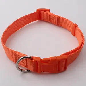 Collar básico de nailon para entrenamiento de mascotas, accesorio ajustable para perros pequeños, medianos y grandes, la mejor calidad - Product Image 5