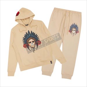 Conjunto de chándal unisex con logotipo personalizado, chándal con capucha extragrande de alta calidad, chándal informal para invierno de talla grande para mujer - Product Image 2