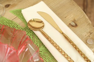 Juego de Cubiertos de metal al por mayor, precio al por mayor con logotipo personalizado para restaurante, boda, hotel, Navidad - Product Image 2