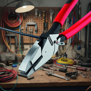 คีมตัดสายไฟแบบอเมริกันยี่ห้อ Knipex สีดำเคลือบอะทราเมนต์ พร้อมด้ามจับขัดเงาแบบหลายชั้น - Product Image 3