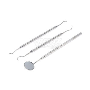 Ensemble d'instruments dentaires manuels en acier inoxydable plaqué or de qualité supérieure, certifié CE, vente en gros, nouveauté 2025 - Product Image 6