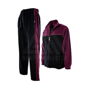 Survêtement en velours XXL du fabricant professionnel pour hommes de haute qualité grande taille vêtements d'hiver Logo respirant caractéristique Offre Spéciale - Product Image 3