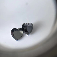 Natural Black Salt Pepper Rose Cut Loose Faceted Diamonds for Jewelry Making at Wholesale Prices