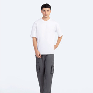 Vente en gros de t-shirts de haute qualité pour hommes 100% coton design grande taille élégant avec impression de logo personnalisé transfert de chaleur numérique - Product Image 3