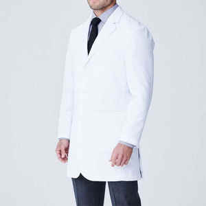 Blouse de laboratoire unisexe pour hôpital, blouse de médecin à manches longues avec poches - Product Image 2