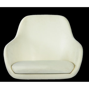 Chaise de salle à manger de style européen moderne LOTUS, prête à assembler, en mousse de polyuréthane moulée pour tous les espaces - Product Image 1