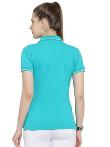 Polos para mujer, ropa al por mayor, gran oferta, Polo personalizado para mujer, ropa informal ajustada de alta calidad para fitness con manga corta - Product Image 4