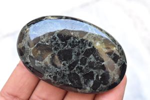 Best Quality <b>Pink</b> Tourmaline Quartz Palmstone <b>Healing</b> Crystal - Product Image 5