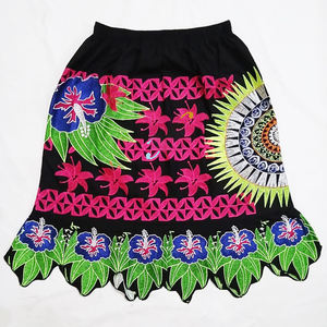 New Arrivals Custom Flower Polynesian Tribal Print <b>Maxi</b> <b>Skirt</b> Summer Women <b>Skirt</b> Big Swing Party Holiday High Waist Long <b>Skirts</b> - Product Image 2